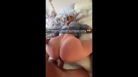 Blonde babe jiggling her big ass after getting smashed