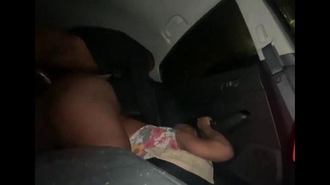 Black wife's guts fucked while her man's working