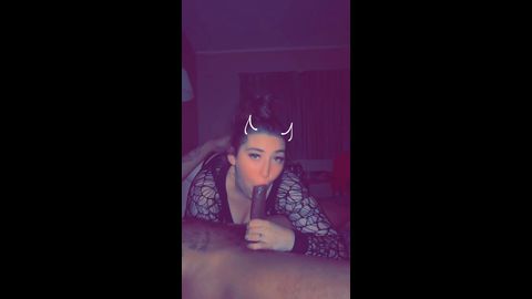 Throated her badass